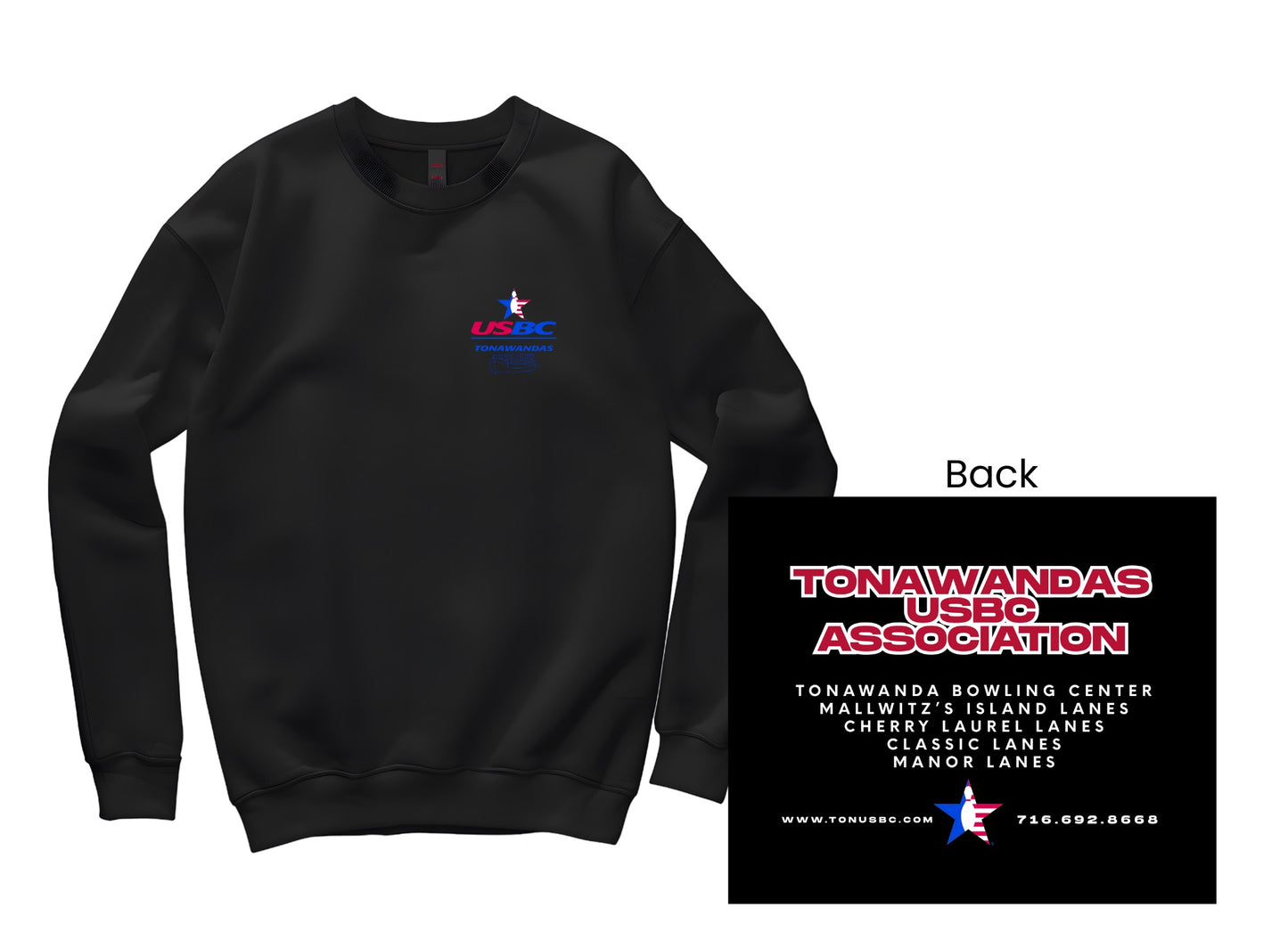 USBC Tonawanda Crew Neck Sweatshirt